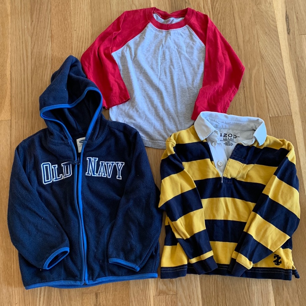 Boys 4T Fall/Winter Bundle Long Sleeve